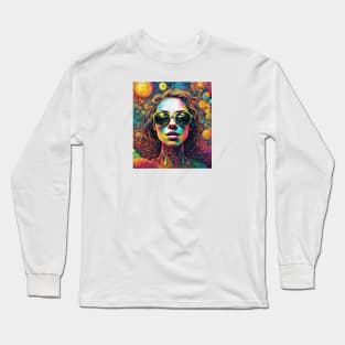 Vibrant Art: Explore a Spectrum of Colors Long Sleeve T-Shirt